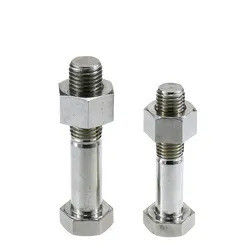 Perno completo de acero inoxidable del hex. del hilo de las sujeciones del GH 4169 des alta temperatura de la aleación del material de M50x150 Inconel 718